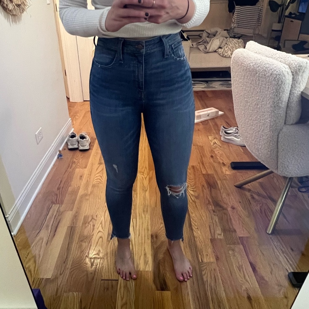 Madewell Curvy High Rise Skinny Jeans